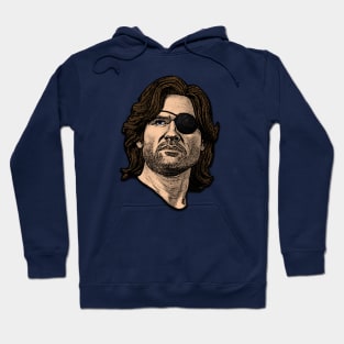 Snake Plissken In Color Hoodie